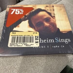 Stephen Sondheim – Sondheim Sings Vol. I 1962–72 CD Factory Sealed